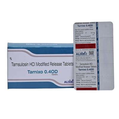 Tamixo 0.4mg Od Strip Of 15 Tablets