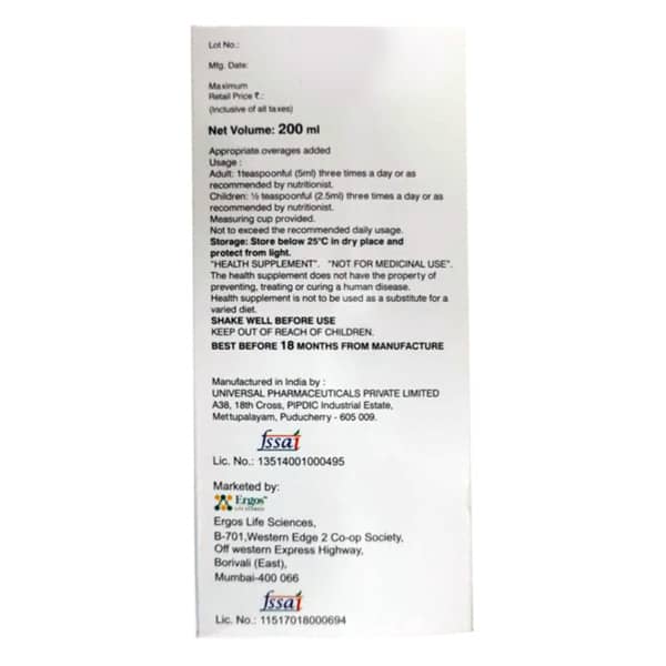 Best 22 Plus Banana And Pineapple Flavour Bottle Of 200ml Syrup