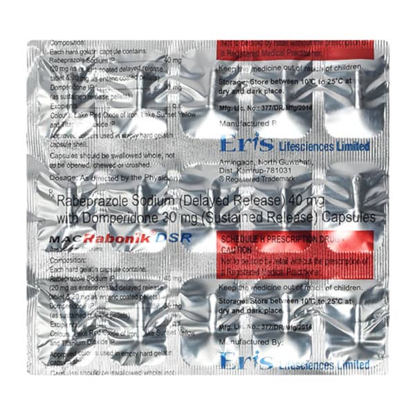 Mac Rabonik Dsr Strip Of 15 Capsules