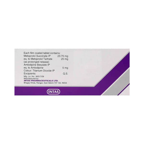 Embeta Am 2.5/25mg Strip Of 10 Tablets
