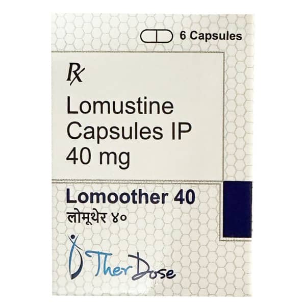 Lomoother 40Mg Strip Of 6 Capsules