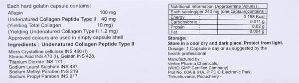 Collashine Uc Strip Of 10 Capsules