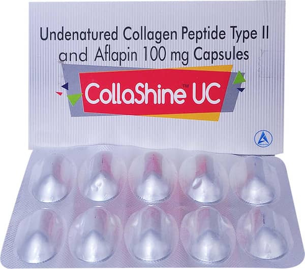 Collashine Uc Strip Of 10 Capsules