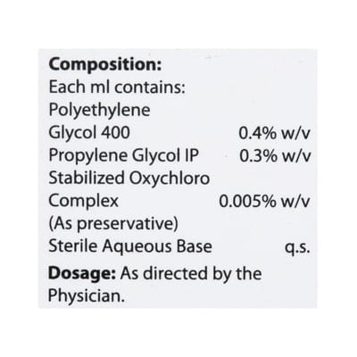 Polyvisc Bottle Of 10ml Eye Drops