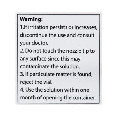 Polyvisc Bottle Of 10ml Eye Drops