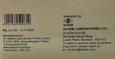 Tamica Am 40mg Strip Of 15 Tablets