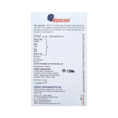 Hipocam 450mg Strip Of 10 Tablets