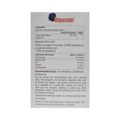 Hipocam 450mg Strip Of 10 Tablets