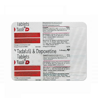 Tazzle D 10/30mg Strip Of 4 Tablets