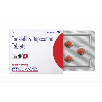 Tazzle D 10/30mg Strip Of 4 Tablets