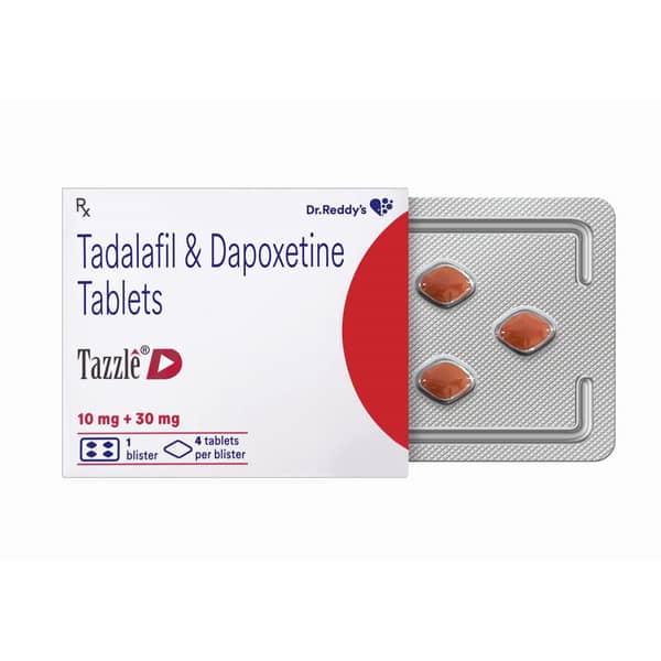 Tazzle D 10/30mg Strip Of 4 Tablets