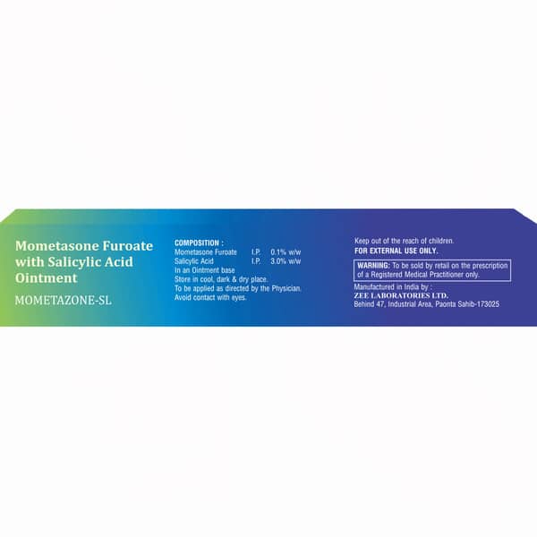 Mometazone Sl Tube Of 15Gm Ointment