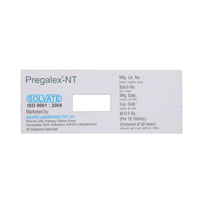 Pregalex Nt Strip Of 10 Tablets