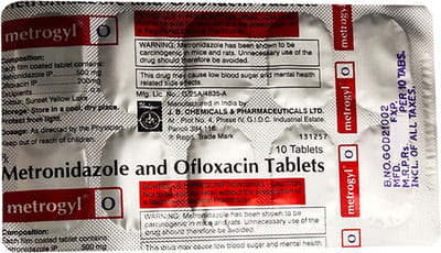 Metrogyl O Strip Of 10 Tablets
