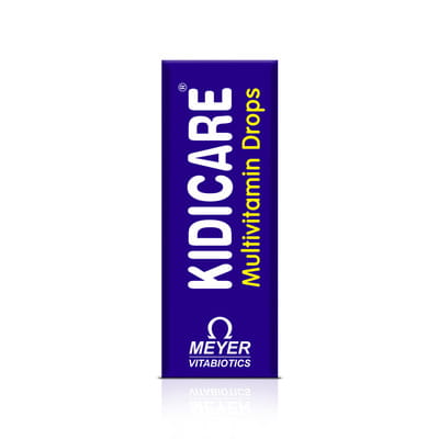 Kidicare Orange Flavour Bottle Of 15ml Oral Drops