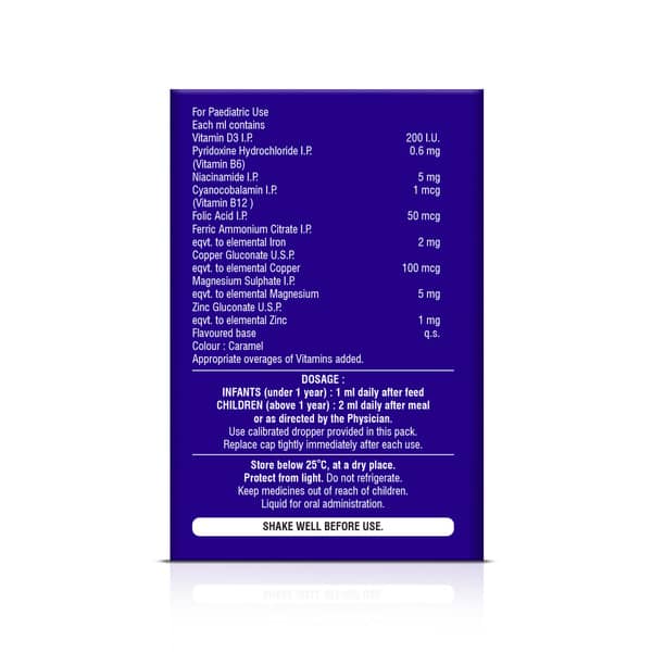 Kidicare Orange Flavour Bottle Of 15Ml Oral Drops
