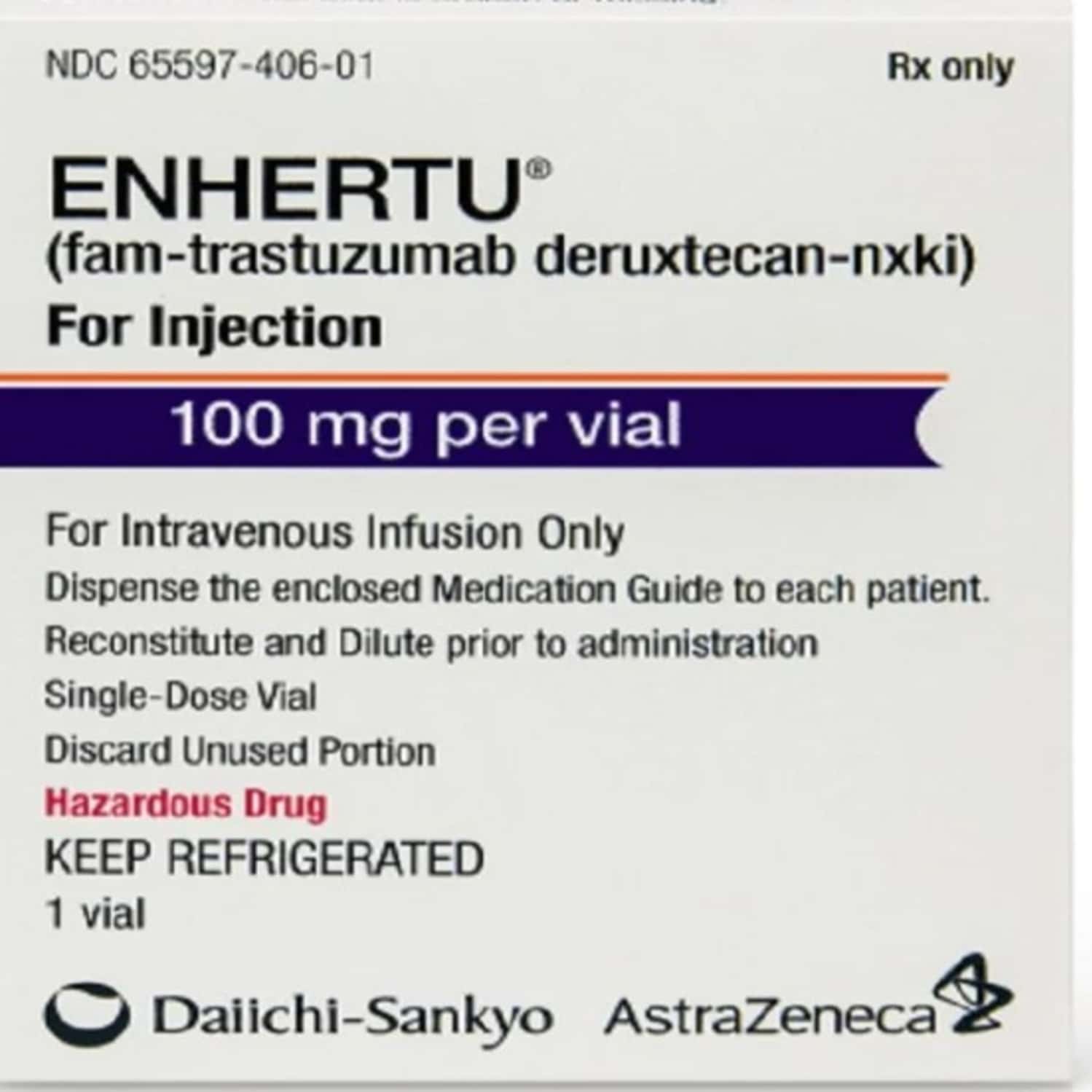 enhertu 100 mg injection