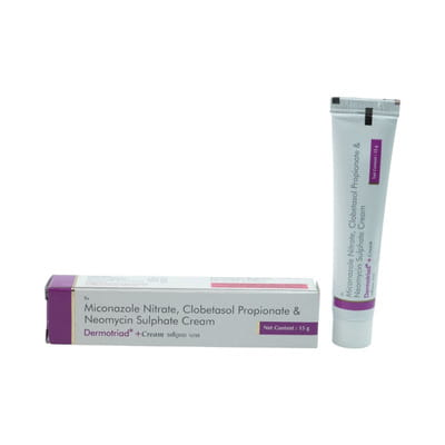 Dermotriad Plus Tube Of 15gm Cream