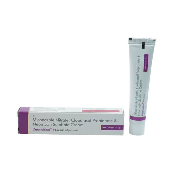 Dermotriad Plus Tube Of 15gm Cream