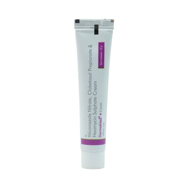 Dermotriad Plus Tube Of 15gm Cream