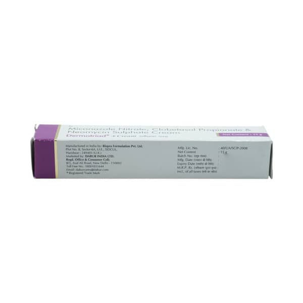 Dermotriad Plus Tube Of 15gm Cream