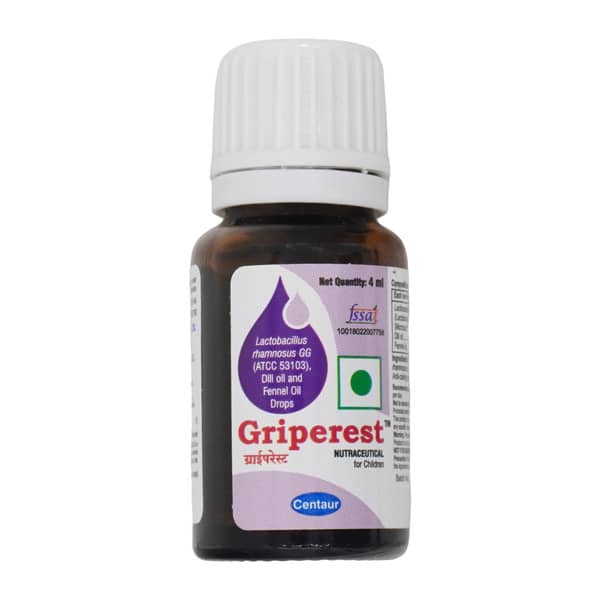 Griperest Bottle Of 4Ml Oral Drops