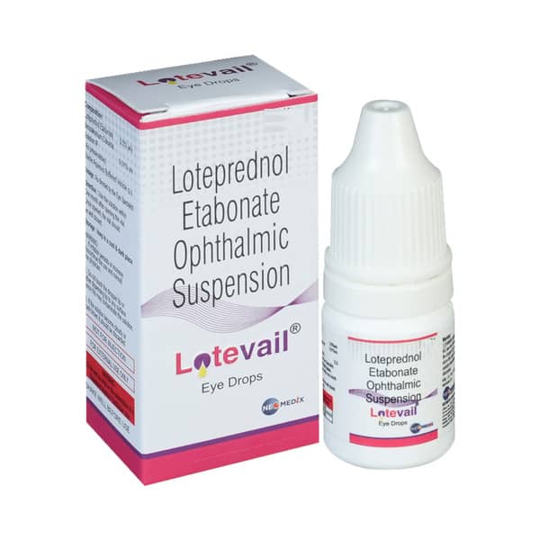 Lotevail Bottle Of 5ml Eye Drops