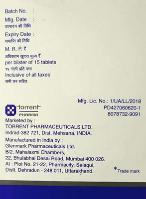 Tenepure M 1000mg Strip Of 15 Tablets