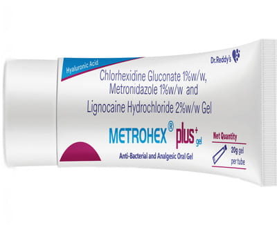 Metrohex Plus Plus Tube Of 20gm Gel