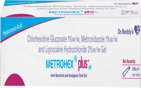 Metrohex Plus Plus Tube Of 20gm Gel