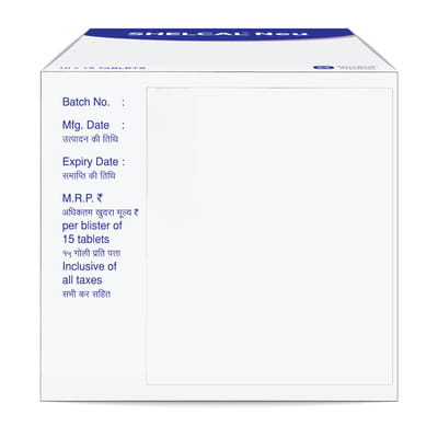 Shelcal Neu Strip Of 15 Tablets