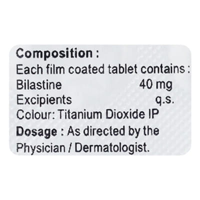 Bilanix Forte 40mg Strip Of 10 Tablets