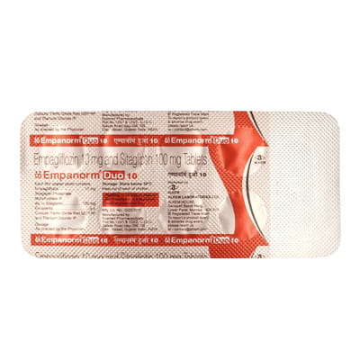 Empanorm Duo 10mg Strip Of Tablets