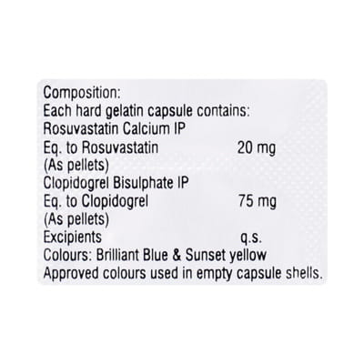 Advastat Cv 20mg Strip Of 10 Capsules