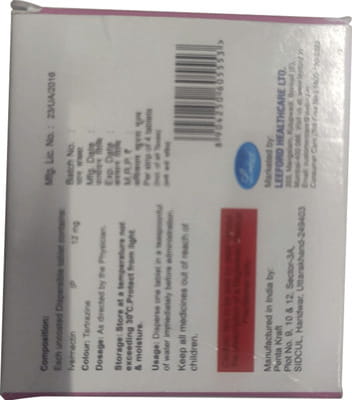 Evimectin Dt 12mg Strip Of 4 Tablets