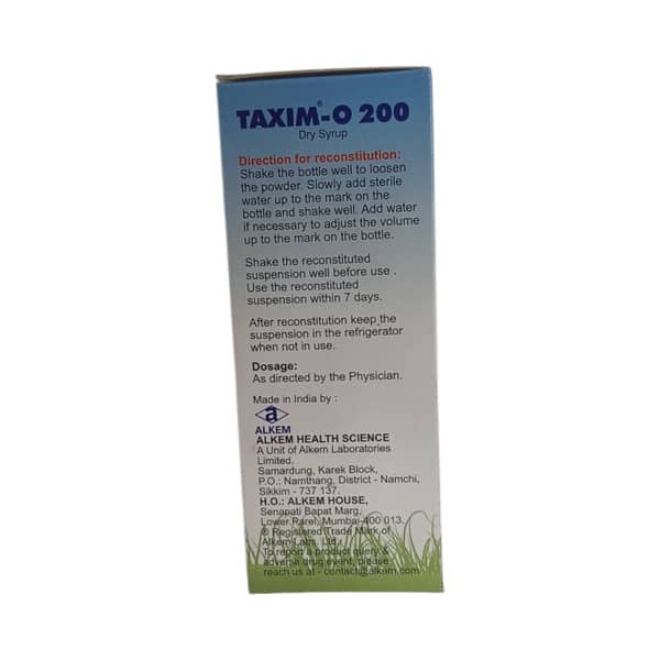 Taxim O 200mg Bottle Of 30ml Dry Syrup