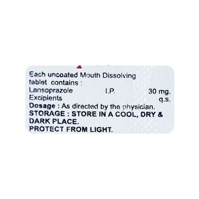 Lanzip 30 Strip Of 10 Capsules