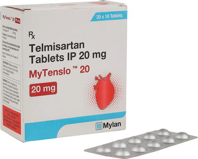 Mytenslo 20mg Strip Of 10 Tablets