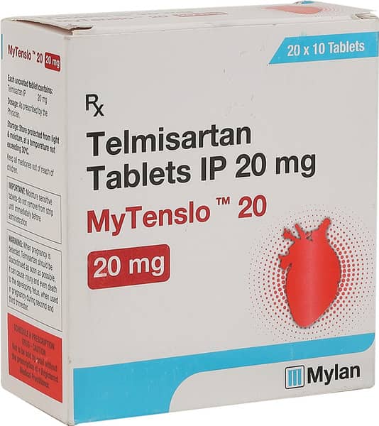 Mytenslo 20mg Strip Of 10 Tablets