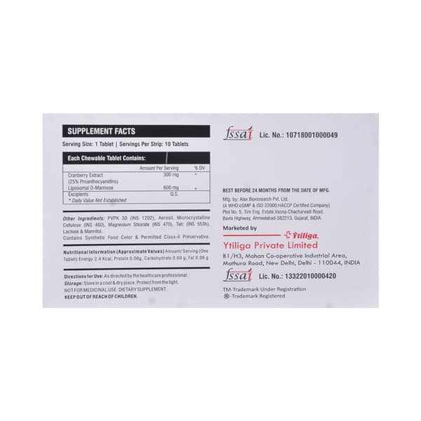 Utiriga Strip Of 10 Tablets