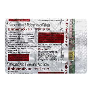 Enhemo Mf Strip Of 10 Tablets