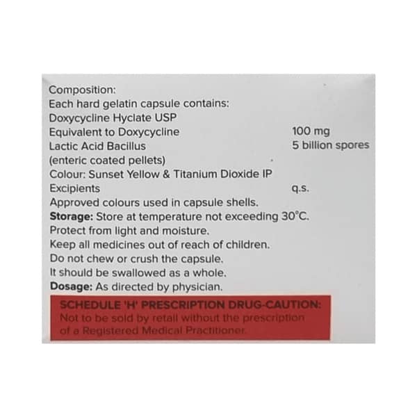 K Dox Strip Of 10 Capsules