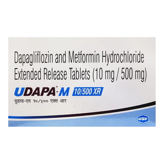 Udapa-M 10/500mg XR Tablet
