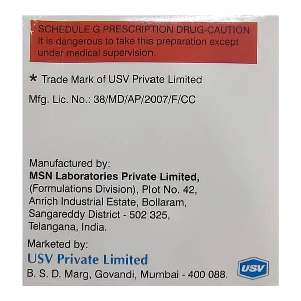 Udapa-M 10/500mg XR Tablet
