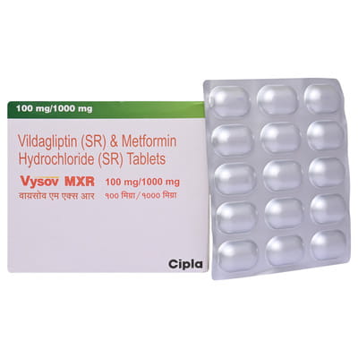 Vysov Mxr 100/1000mg Strip Of 15 Tablets