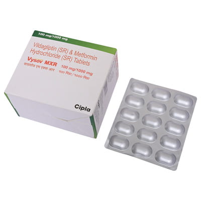 Vysov Mxr 100/1000mg Strip Of 15 Tablets
