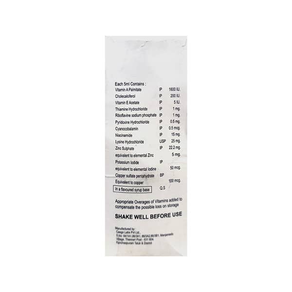 Hifital Delicious Mango Flavour Bottle Of 200ml Syrup