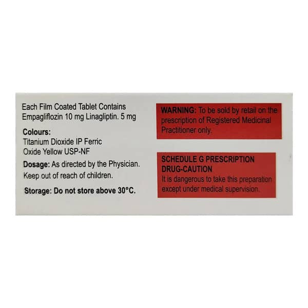 Empaone L 10/5Mg Strip Of 10 Tablets