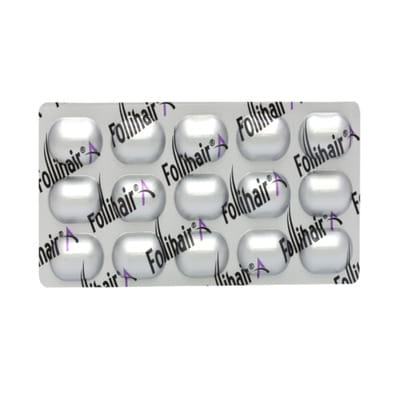 फोलीहेयर ए 15 टैबलेट्स की स्ट्रिप