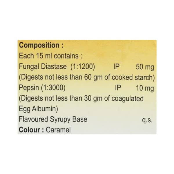 Byzyme Pineapple Flavour Bottle Of 200ml Syrup